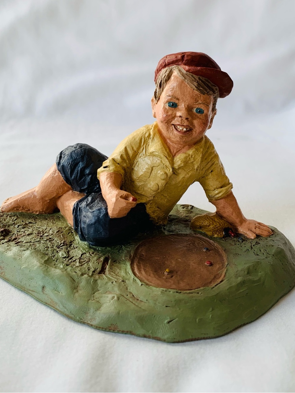 Vintage All God’s Children “Ben” Figurine (#1504) by Martha Holcombe Ed. 12, COA